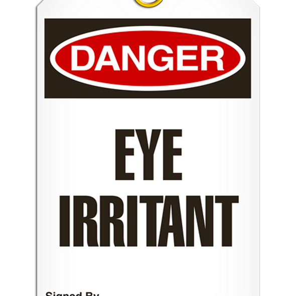 Danger - Eye Irritant