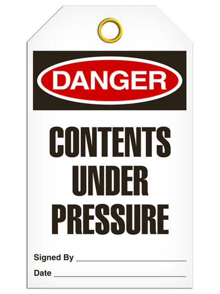 Danger -Contents Under Pressure