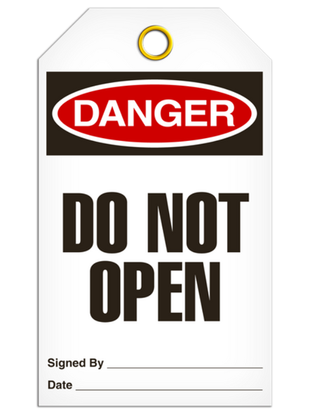Danger -Do Not Open