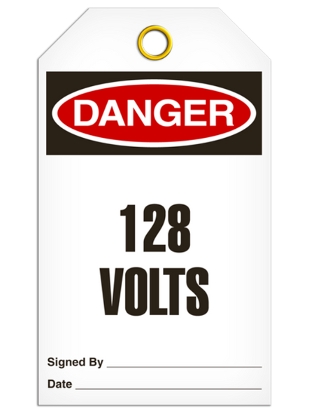 Danger - 128 Volts