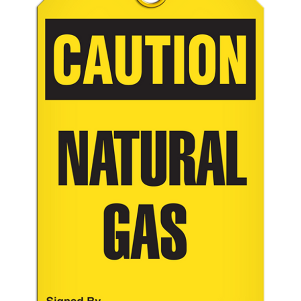 Caution - Natural Gas