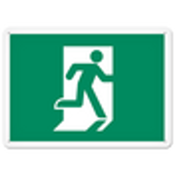 FIRE SIGNS - Running Man Exit Sign