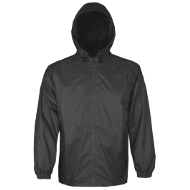 Hooded Jacket - Solid Black | Viking Outwear