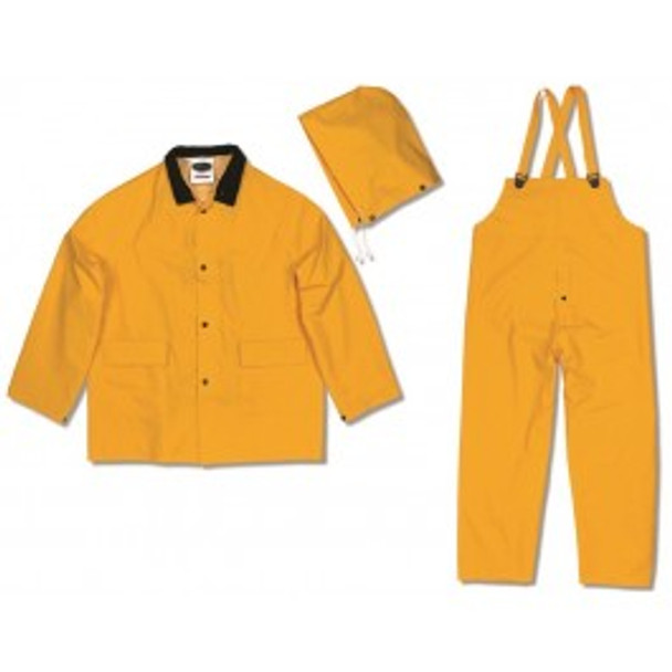 3 Piece Vented Suit, Corduroy Collar - Yellow | Viking Outwear
