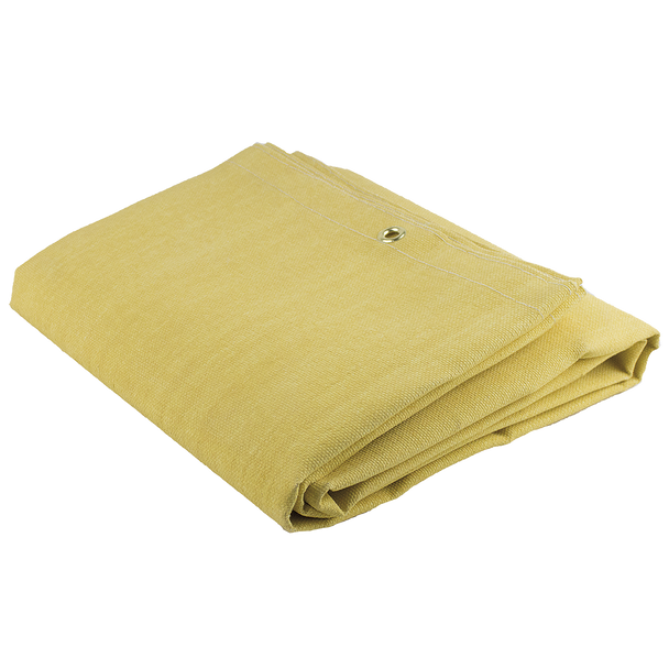 Welding Blanket - 24 oz Acrylic Coated Fibreglass - 6'x6' - Yellow