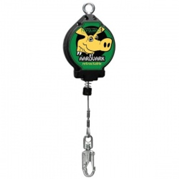 Galvanized Cable SRL w/ Swivel Top, Swivel Snap Hook & Carabiner | Lightweight |