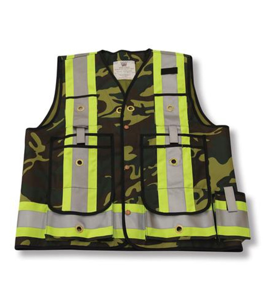 Camoflauge Surveyor Vest