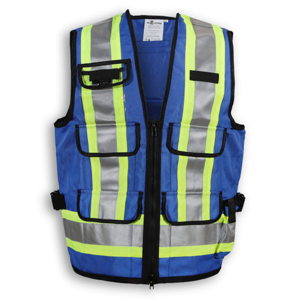 Premium Polyester Supervisor Vest with Mesh Option | Big K (Multiple Colors)