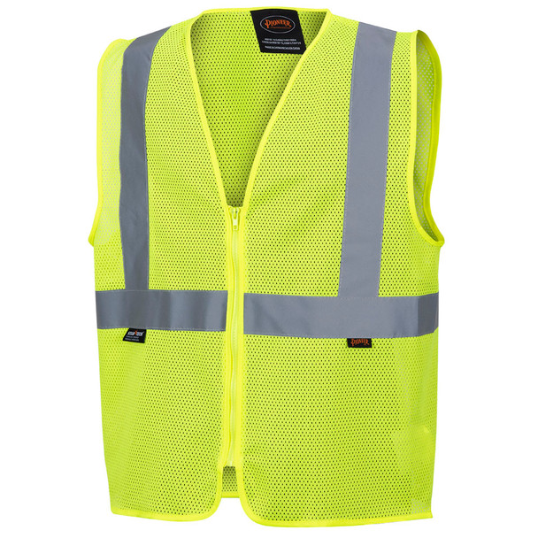 Mesh Safety Vest No Pockets