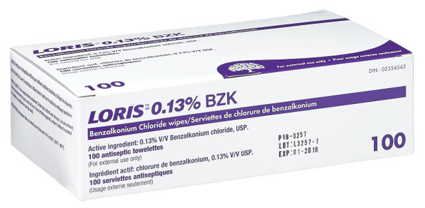 Benzalkonium Antiseptic Towelettes - 400 Pkg - Dynamic - FABZ002