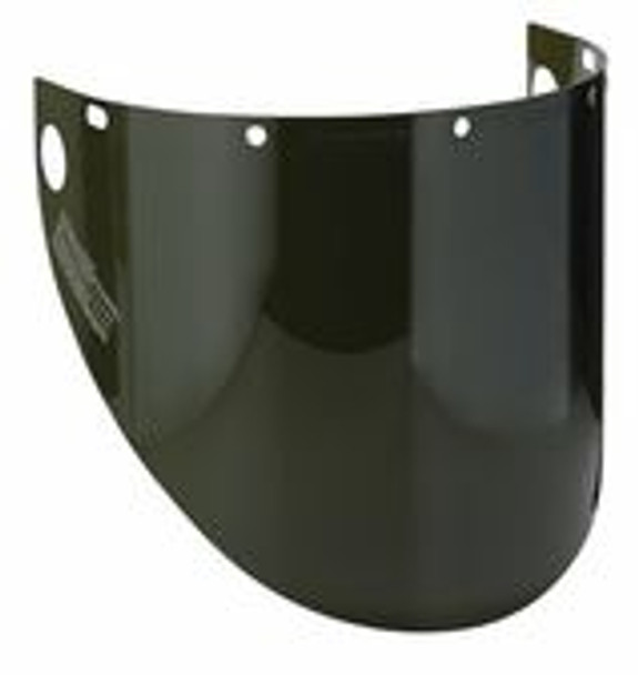 Dynamic Molded Windows Face Shield Green Shade 5 - 9 ½ X 20