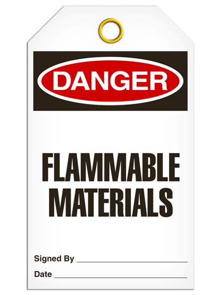 Danger - Flammable Materials