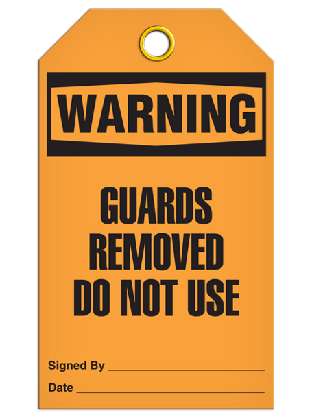 Warning  Guards Removed Do Not Use Tag