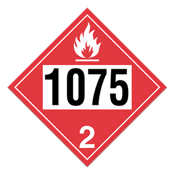 Anhydrous Liquefied Petroleum Gases | Class 2 Placard