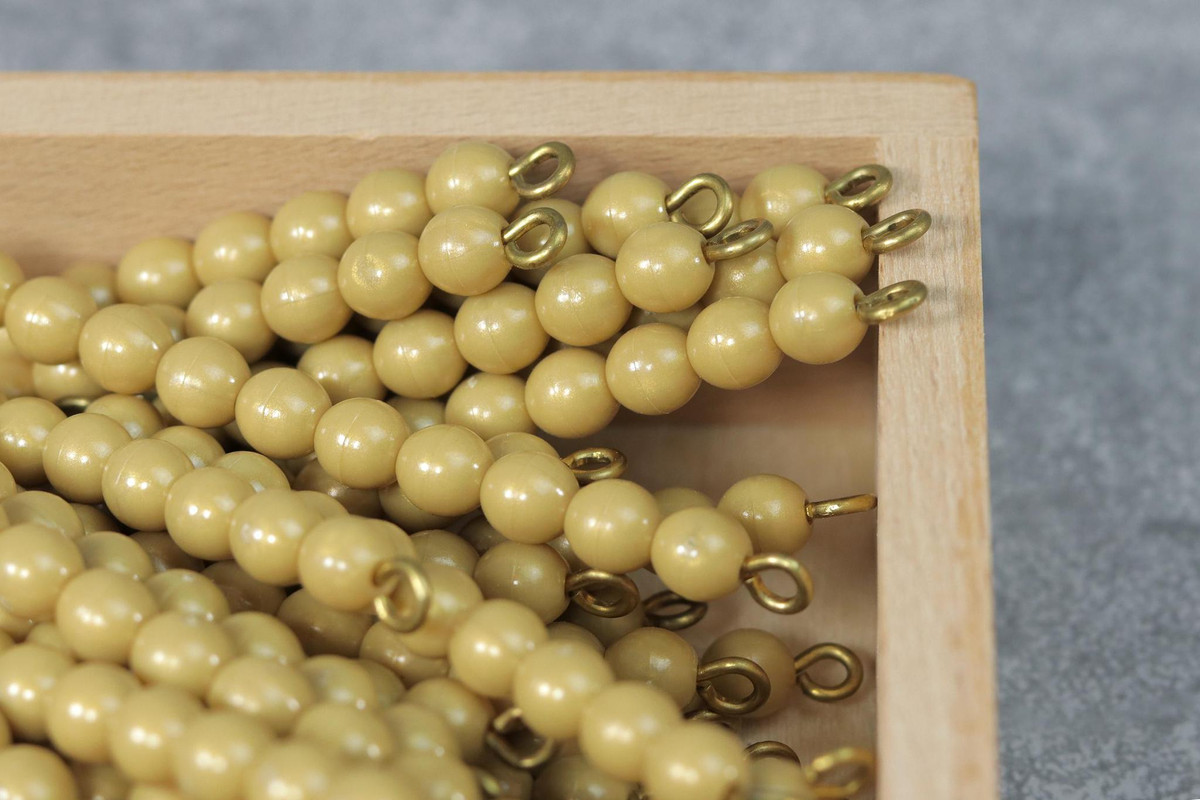 Montessori Materials Unit Bead Holder