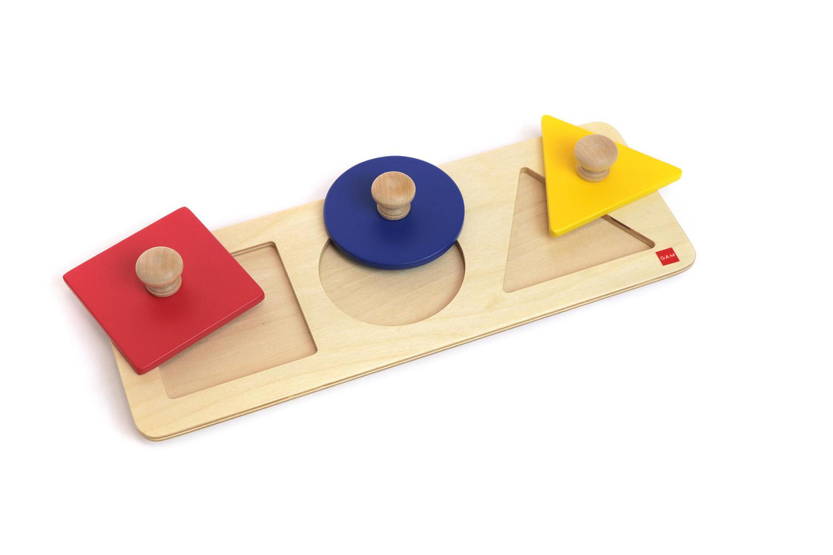 Multiple Shape Puzzle Set - ETC Montessori Online
