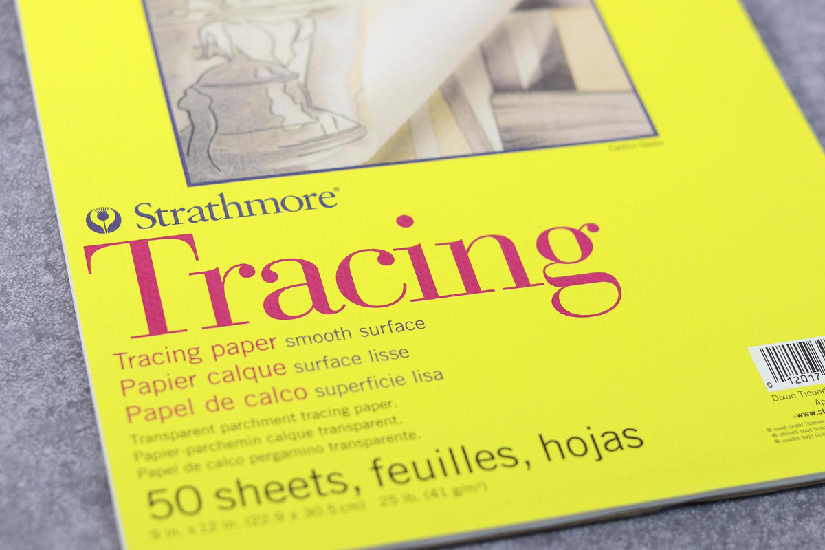 Strathmore 300 Series Tracing Pad, 9 x 12, White (370-9)