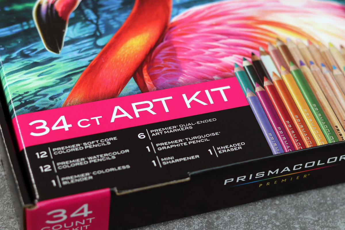 Prismacolor Premier Art Kit, Colored Pencils, Watercolor Pencils