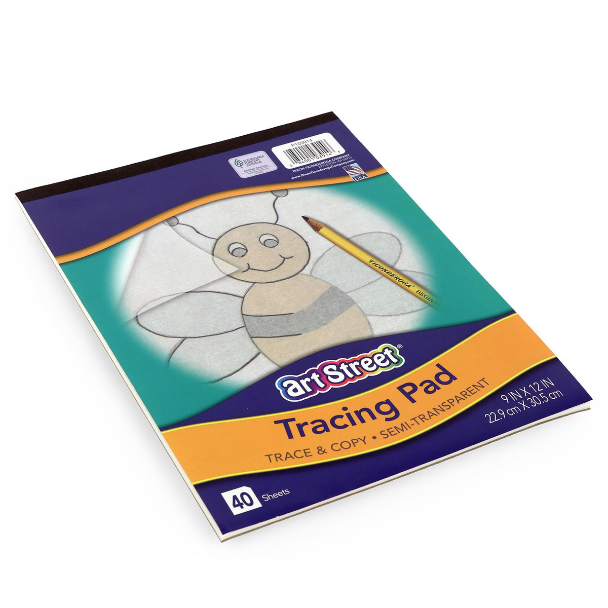 Economy Tracing Paper Pad 40 Sheets - ETC Montessori Online