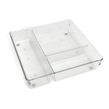 ETC® Three Compartment Clear Open Container