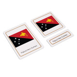 Flags of Australasia 3 Part Cards