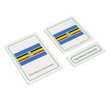 Flags of Africa 3 Part Cards