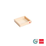 Wooden Tray, Small, 11 X 11 X 2 cm