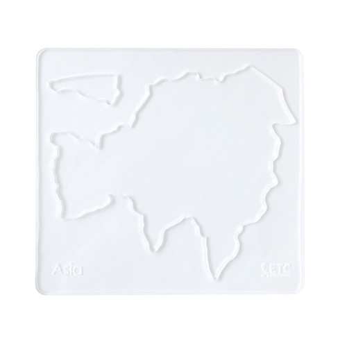 Globe Of The Continents: Colored - ETC Montessori Online