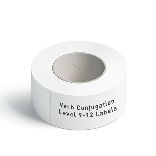 Verb Conjugation Level 9-12 Labels