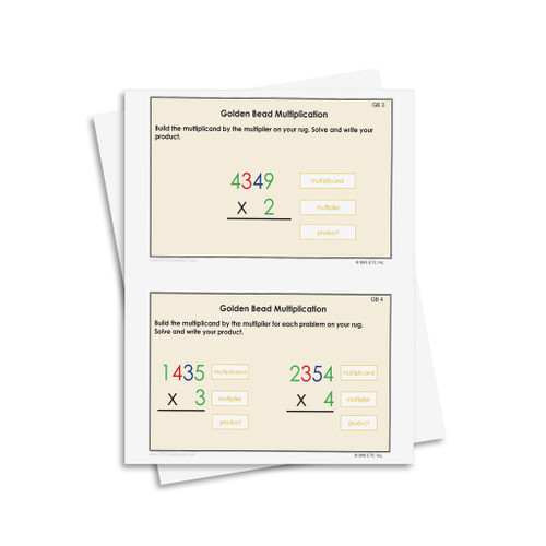 Lower Elementary Math Task Cards: MULTIPLICATION -  Homeschool Edition