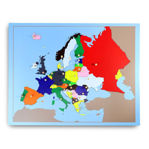 Europe Puzzle Map