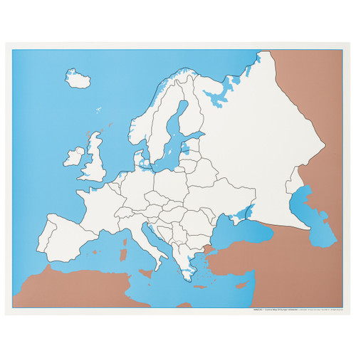 Control Chart of Europe: Unlabeled
