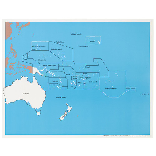 Control Chart of Oceania-Pacific: Labeled