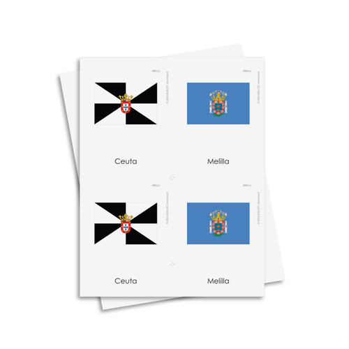 Flags of Africa 3 Part Cards - Digital Printable