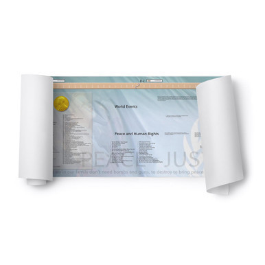 Timeline of Peace and Human Rights - Digital Printable