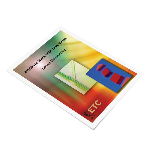 Attribute Work with Task Cards Level 6-9 - Digital Printable