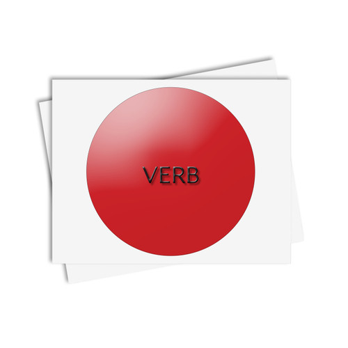 Verb Overview - Digital Printable