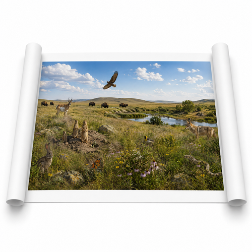 Prairie Food Chain Set - Digital Printable