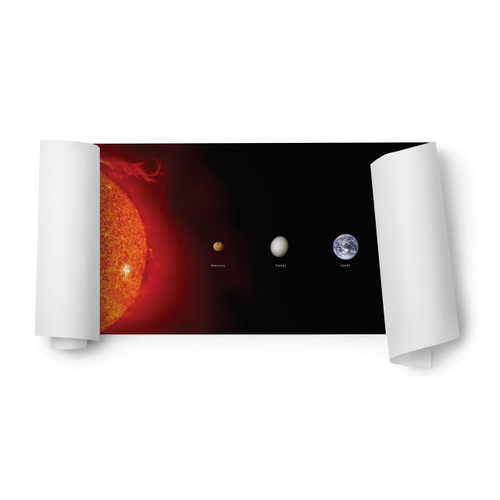 Giant Solar System Line - Digital Printable