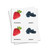 Fruits 3 Part Cards - Homeschool Edition