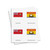 Flags of North America 3 Part Cards - Digital Printable