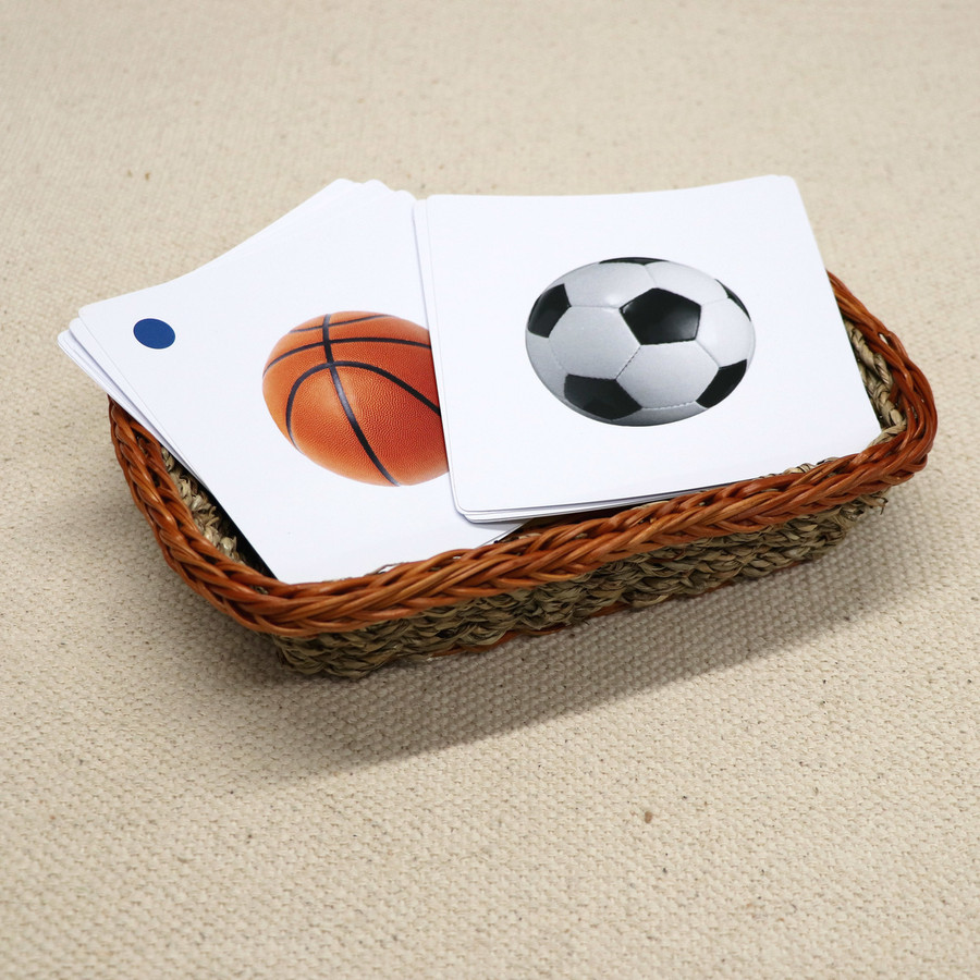 Sports Equipment Matching Cards