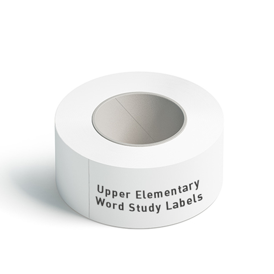 Upper Elementary Word Study Labels