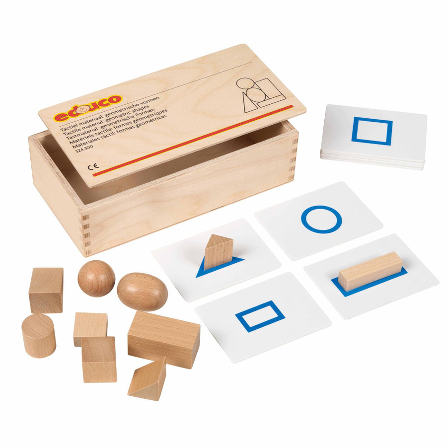 Tactile material - geometric shapes
