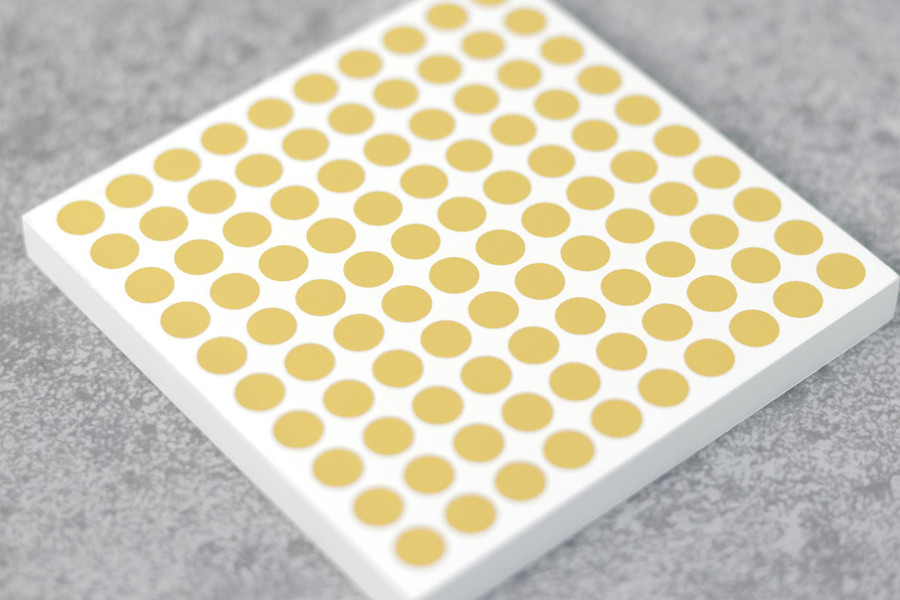 Wooden Square Of 100 (Set of 10)