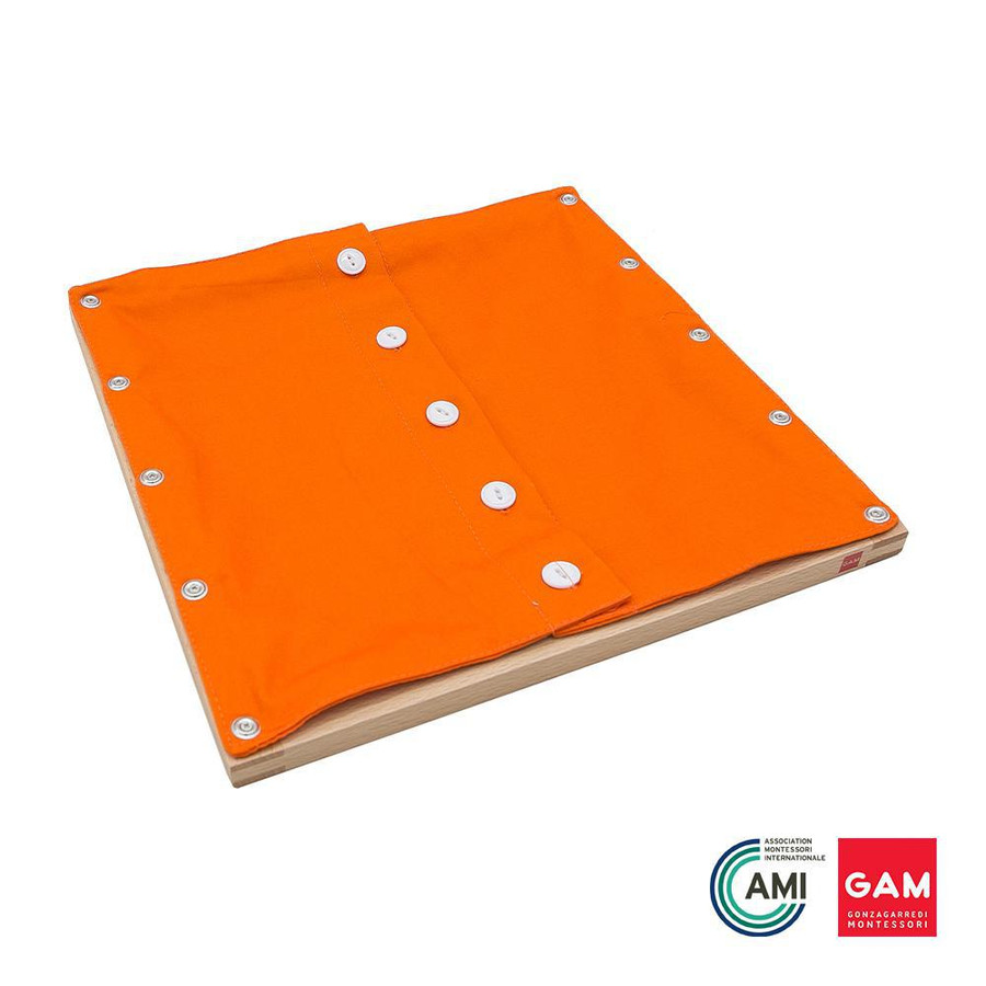 Buttoning Frame with Small Buttons