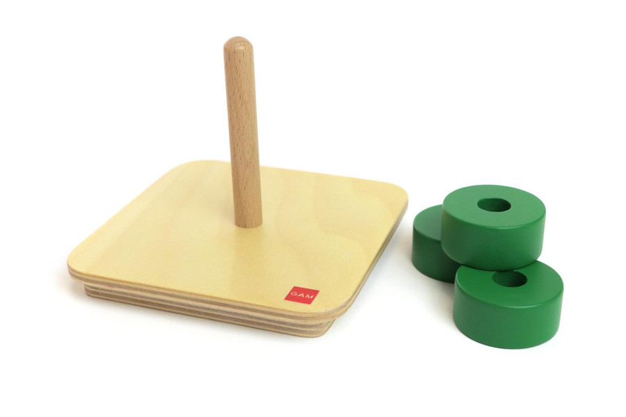 Discs On Vertical Dowel