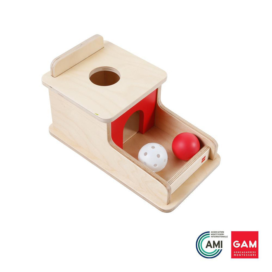 Object Permanence Box With Tray
