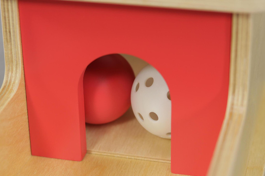 Object Permanence Box With Tray