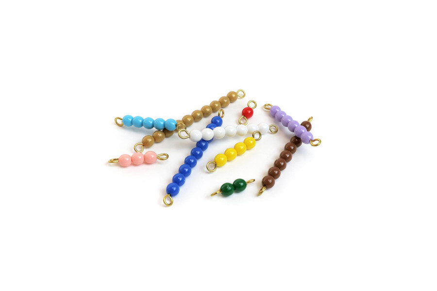 Colored Bead Stair 1-10, 1 Set